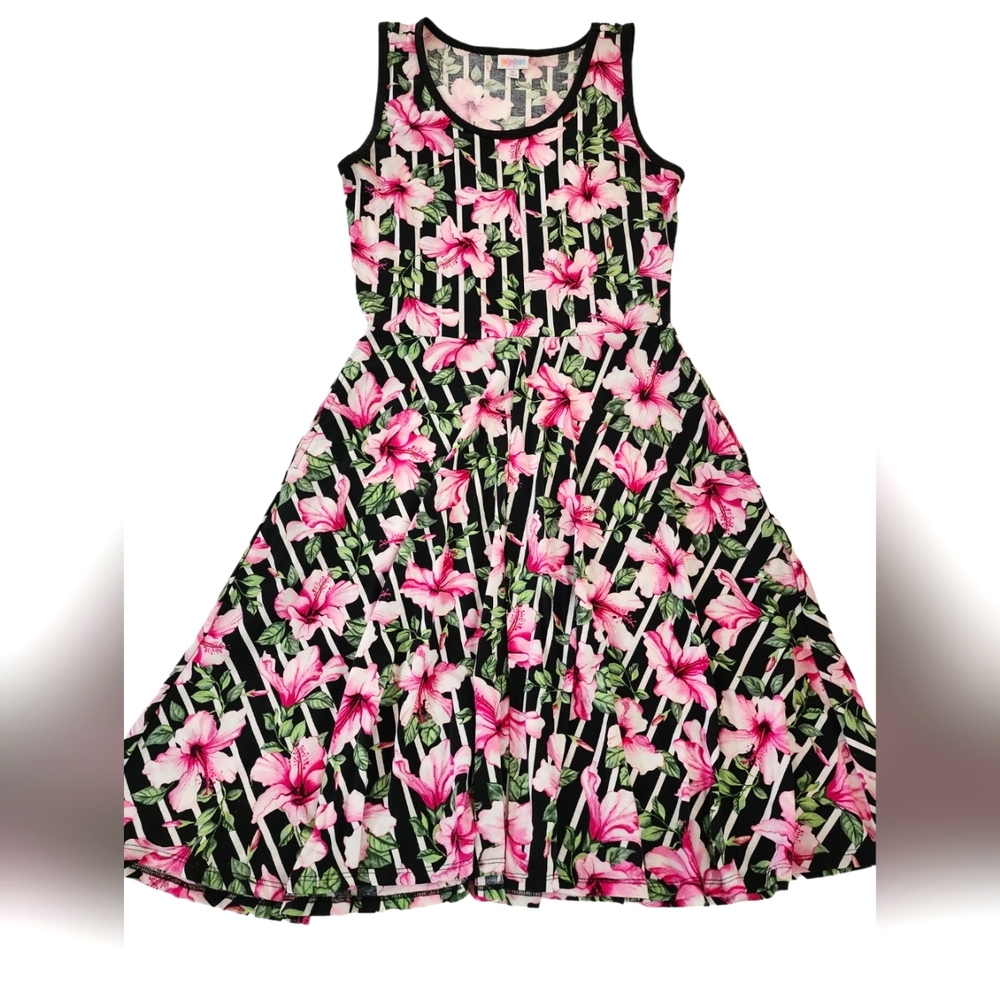 Hibiscus Dress with Pockets